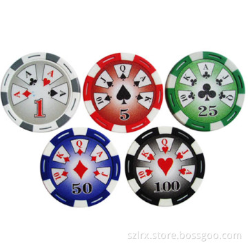 Sitcker Poker Chip